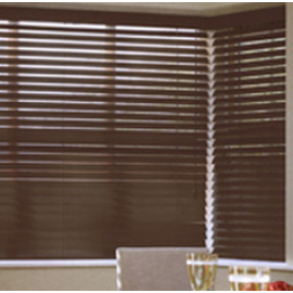Walnut Timberlux Wooden Venetain Blind